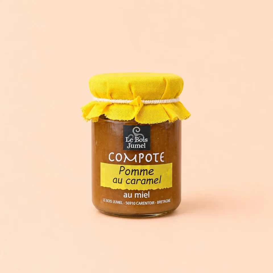 Compote Pomme au Caramel au Miel, Le Bois Jumel