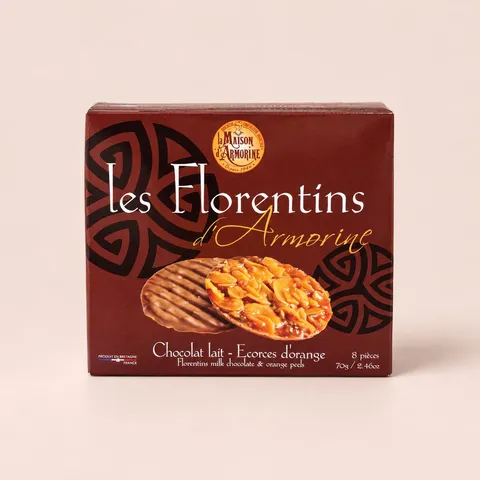 Les Florentins d'Armorine au Chocolat Lait & Écorces d'Orange, La Maison d'Armorine
