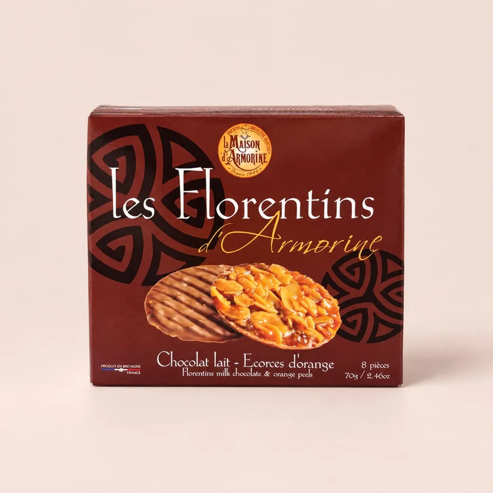 Les Florentins d'Armorine au Chocolat Lait & Écorces d'Orange, La Maison d'Armorine